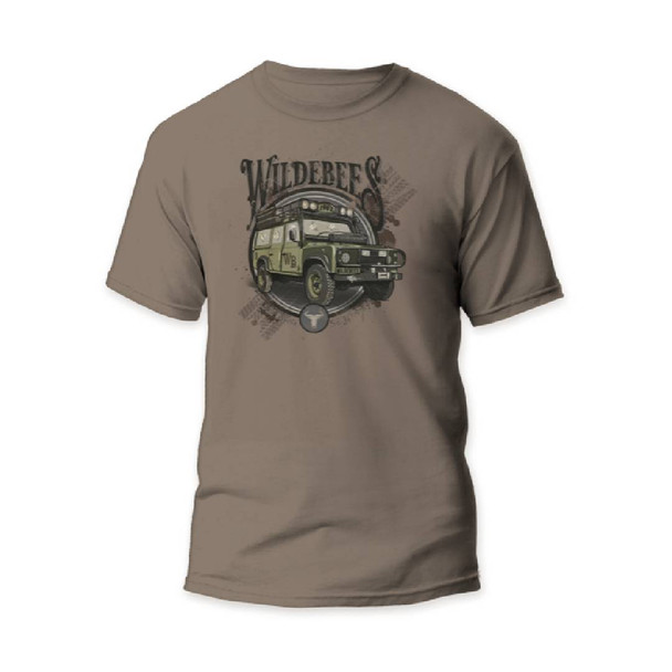 Wildebees Boys Offroad Tee - Desert Sand