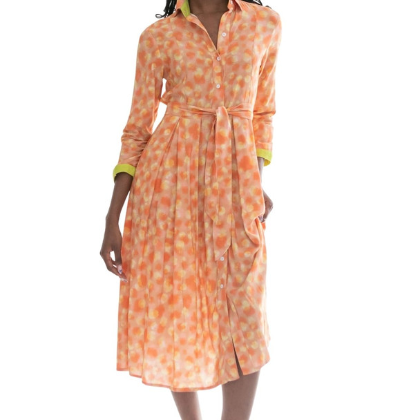 Delilah Dress / Coral Animal Print Delilah Dress / Coral Animal Print