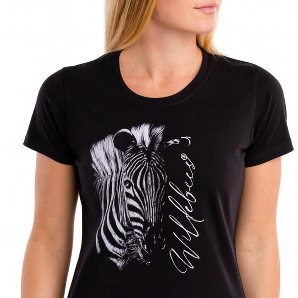 Ladies SS Tee / In the Shadows / Black