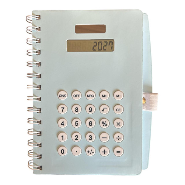 Calculater Notebook - Blue