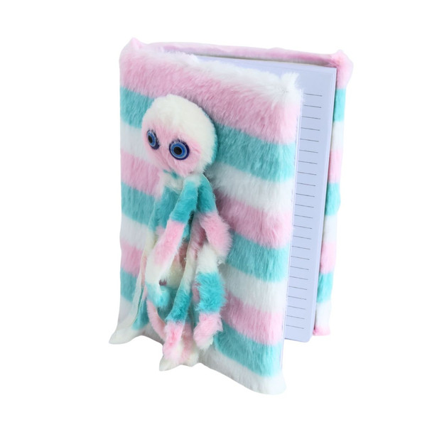 Striped Jellyfish A5 Novelty Notebook