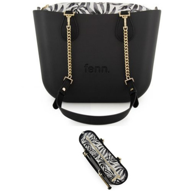 Petite Fenn / Black&Gold Hardware / Black