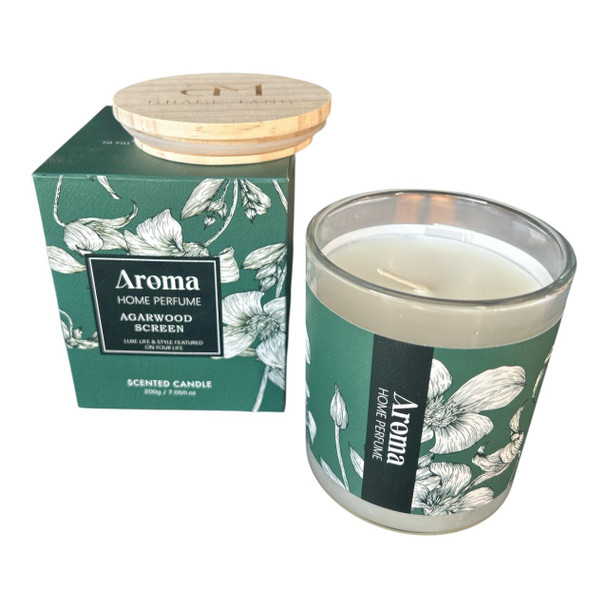 Aroma Scented Candle - Agarwood