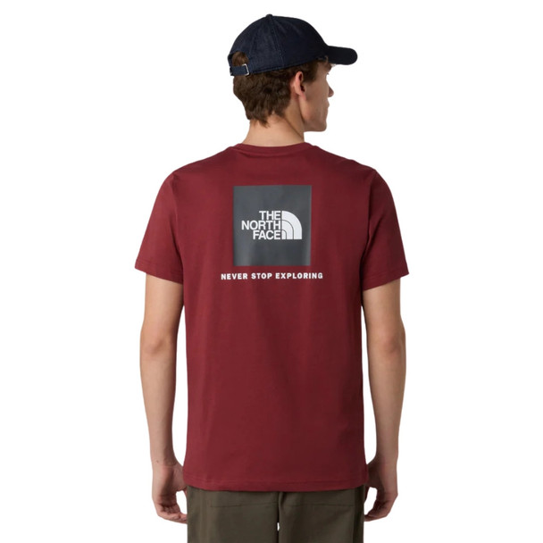 Men's S/S Box NSE Tee / Sumac Asphalt Grey