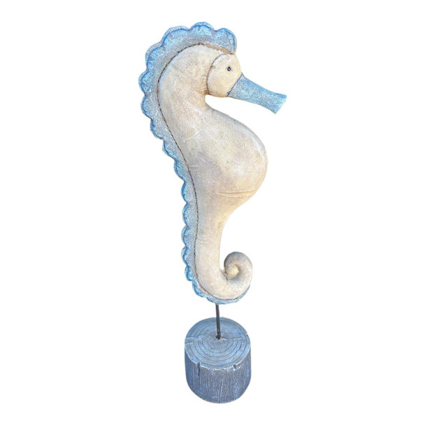 Brown And Blueish Grey Seahorse