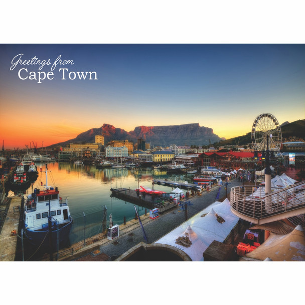 Disposable Placemats - Cape Town Waterfront