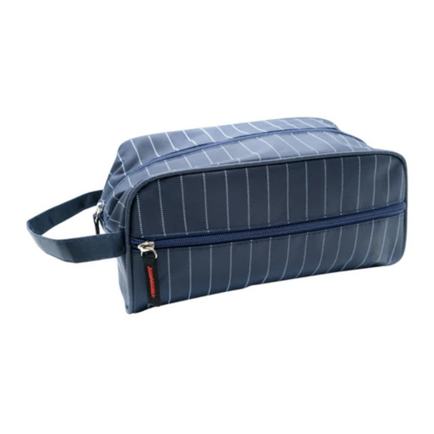 Jenam Gents PU Wash Bag Stripe (27x13.5x11cm)