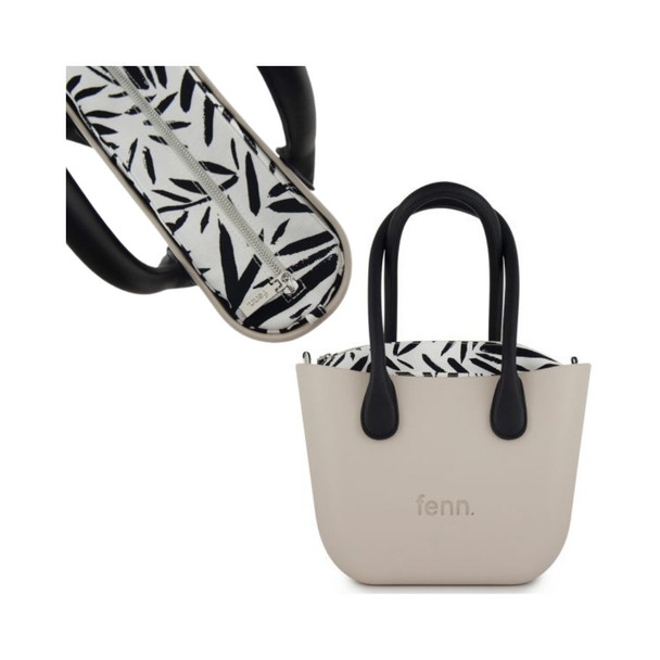 Petite / Pattern Inner Gold HW/ Black H/ Mushroom