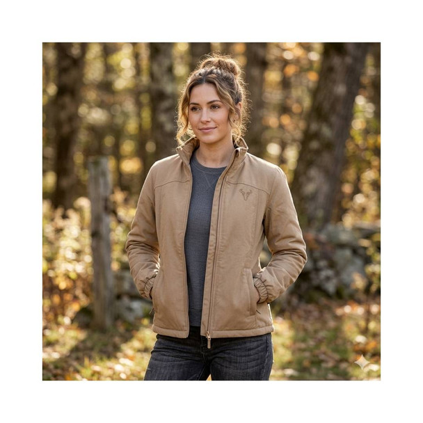 Wildebees Ladies Entry-Level Parka Jacket / Tobacco
