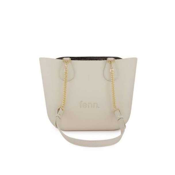 Petite Fenn / Black Inner Gold HW / Gold Chain / Champagne