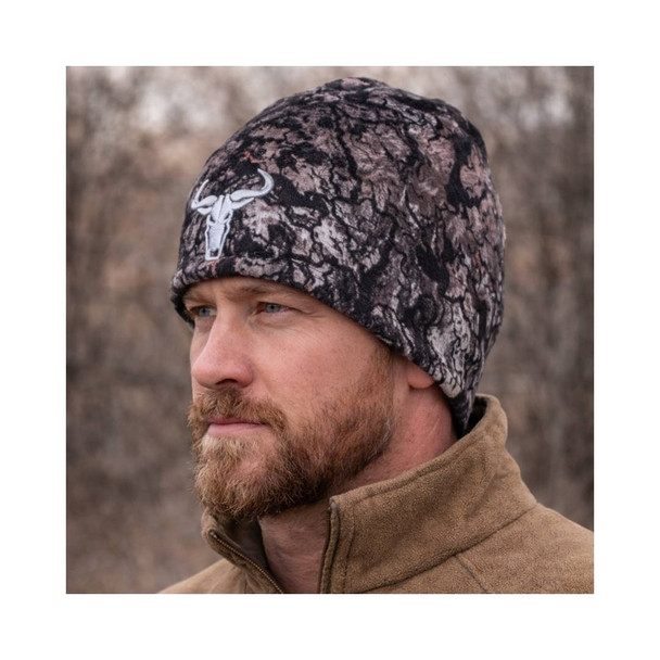 Men's Bark Camo Interlock Skull Beanie