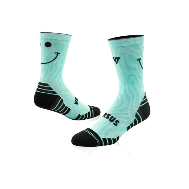 Bubblegum Smile Active Crew Socks