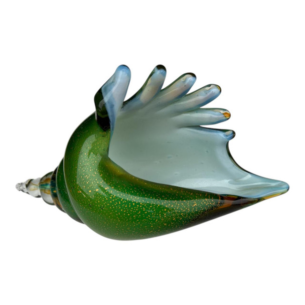 Green Conch Shell
