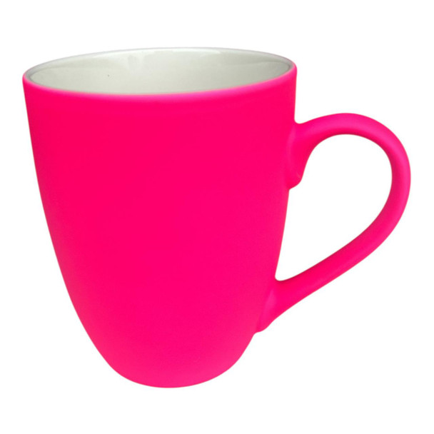 Hot Pink Ceramic Mug 8cmh