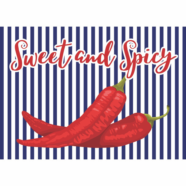 Disposable Placemats - Sweet And Spicy