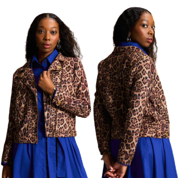 Stone Suede Biker Jacket