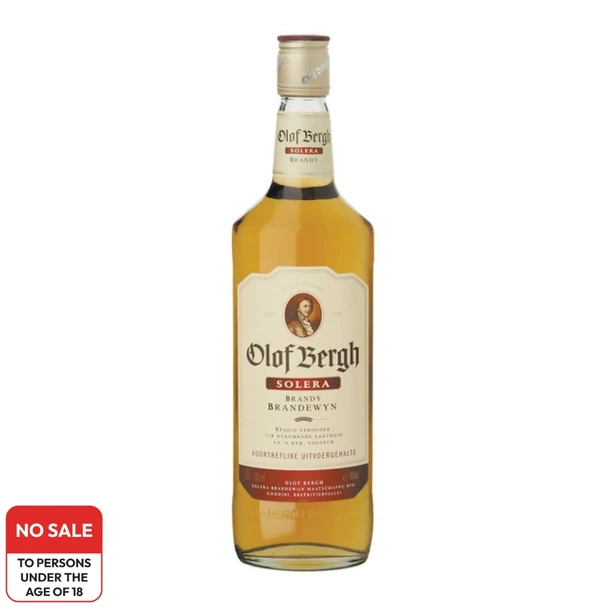 Olof Bergh Brandy 750ml
