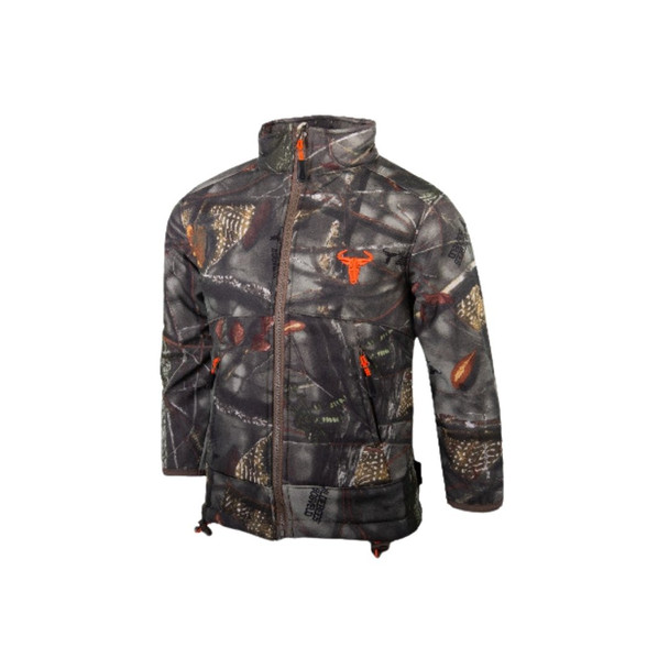 Boys Softshell Jacket / Bosveld Camo