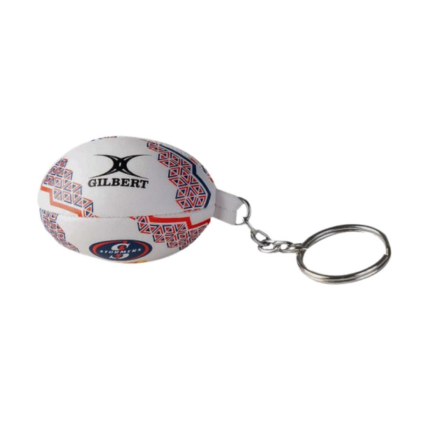 DHL Stormers Supporter Keyring / White Blue Red