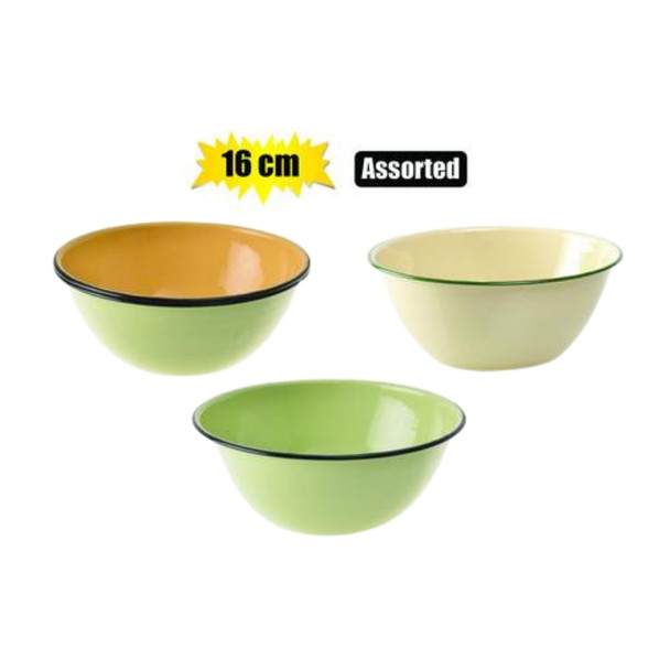 Enamel Mixing Bowl / 16cm