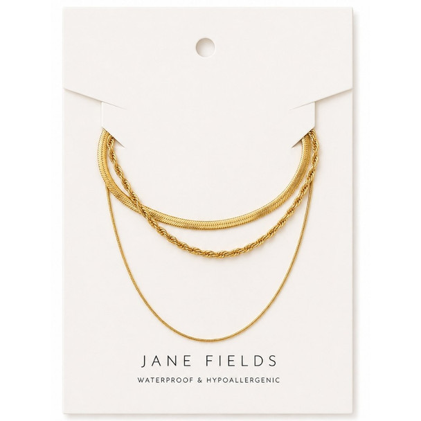 Tripple Layer Chain Necklace