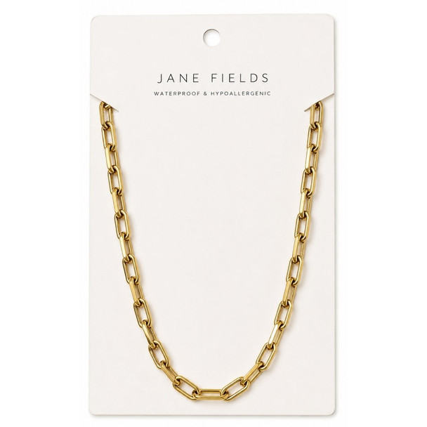 Bold Paperclip Necklace