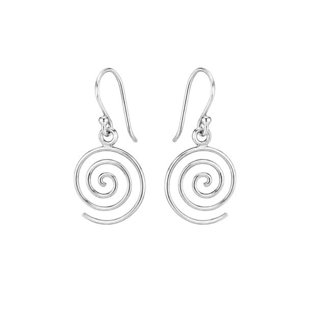 Swirl Dangle Earrings