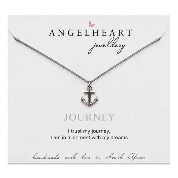 Anchor On Grey Silk