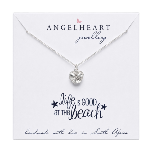 Necklace / Sterling Silver / Pansy
