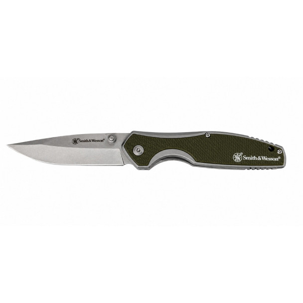 Smith&Wesson Pocket Knife/ Army Green / K0520