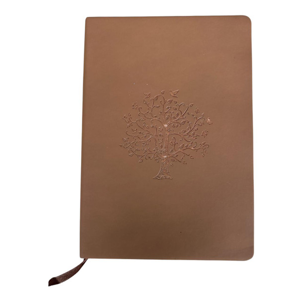 A5 Premium Journal Notebook - Taupe Tree of Life
