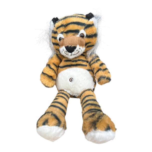 Plush Soft Toy 30cm - Orange & Black Stripe Tiger