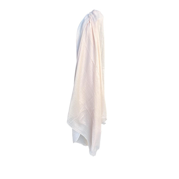Cream Woven Scarf