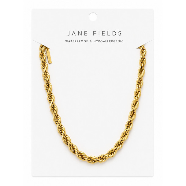 Bold Rope Chain Necklace