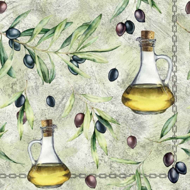 Serviette - Black Olives (33x33cm)
