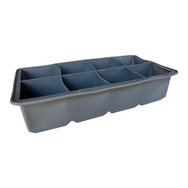 Dark Grey 8-Hole Ice Cube Tray