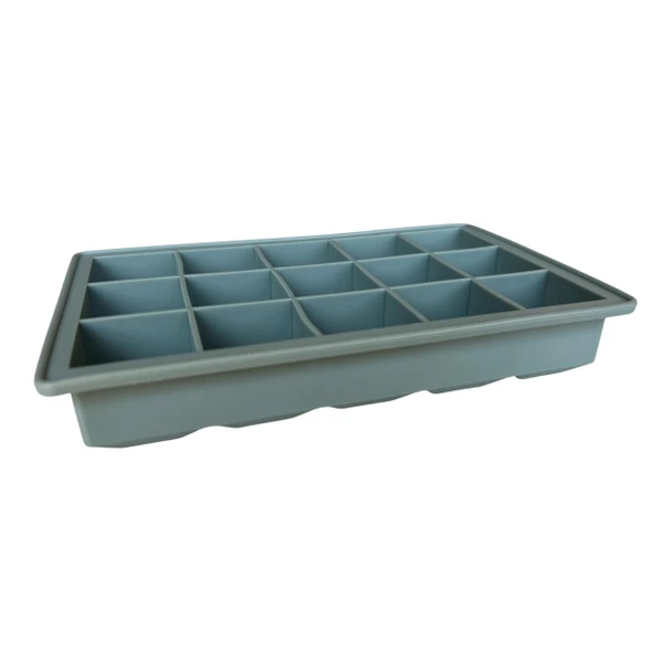 Blue Grey 15-Hole Ice Cube Tray