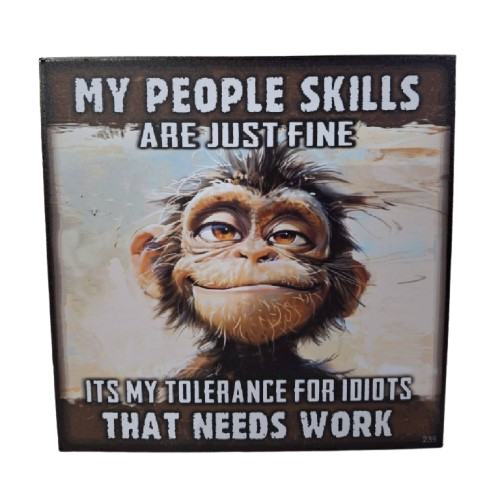 Wall Art - My People Skills