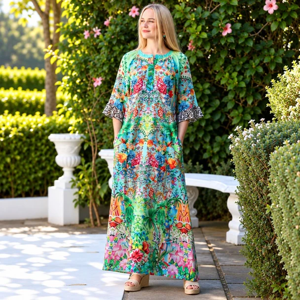 Ava Dress - Secret Garden