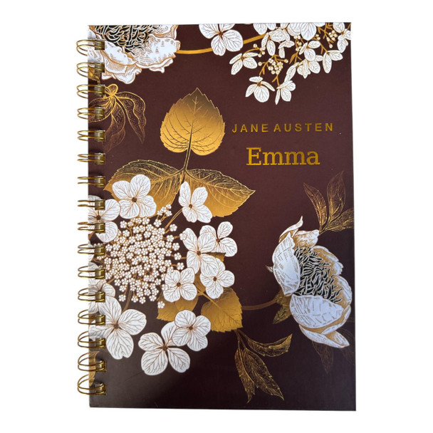 Emma Floral A5 Spiral Notebook