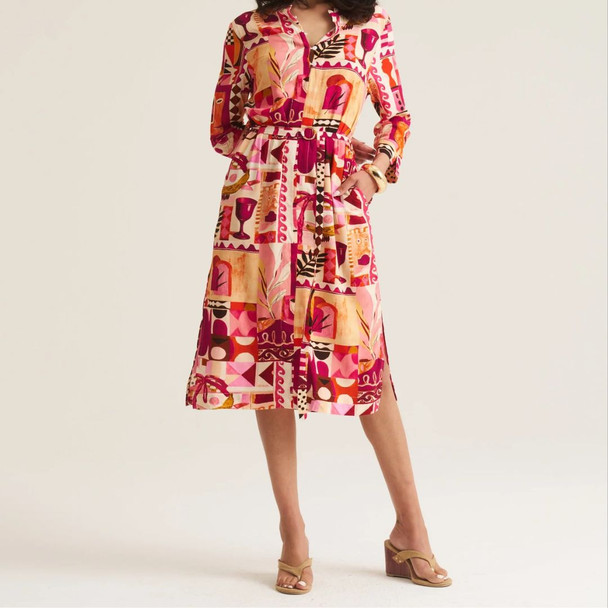 Mandarin Tunic - Pink
