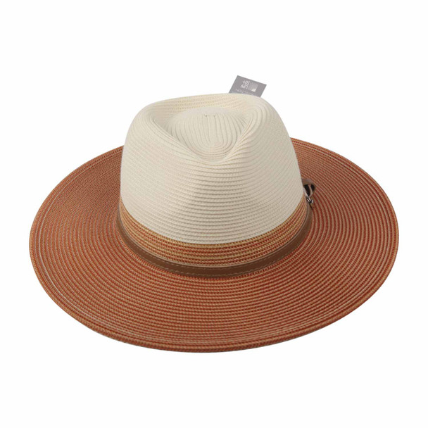 Bella Ivory/Tan Hat
