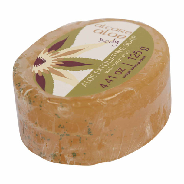 Alcare Aloe Exfoliating Soap 125g