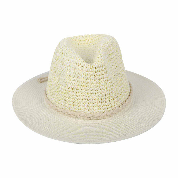 Claremont Cream Hat - 57cm