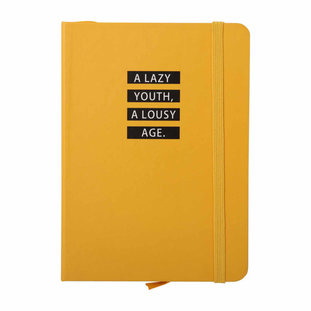 A6 Notebooks - A lazy youth, a lousy age