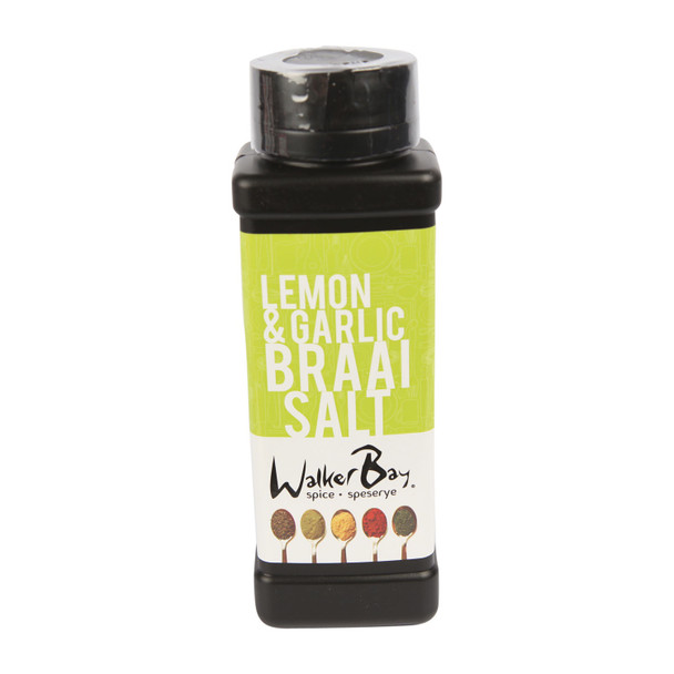 Walker Bay Spices - Lemon & Garlic Braai Salt 400g