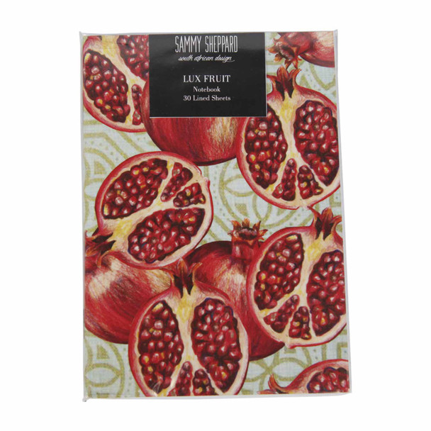 A6 Notebook Pomegranate