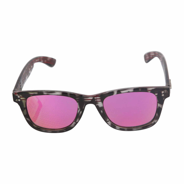 Bondi Blue Sunglasses Leopard Pink Wayfarer