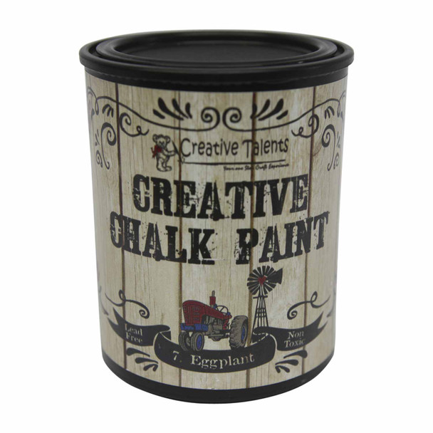 Creative Chalk Paint 1L Eggplant