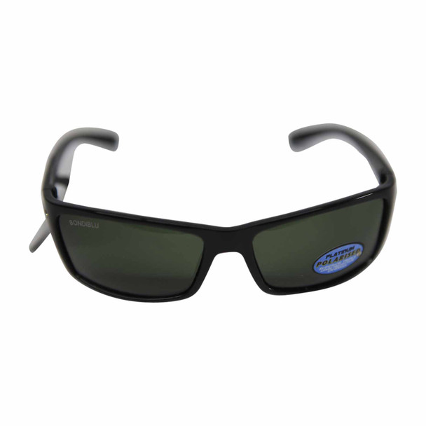 Black fashion sunglasses silver inlet sunglasses